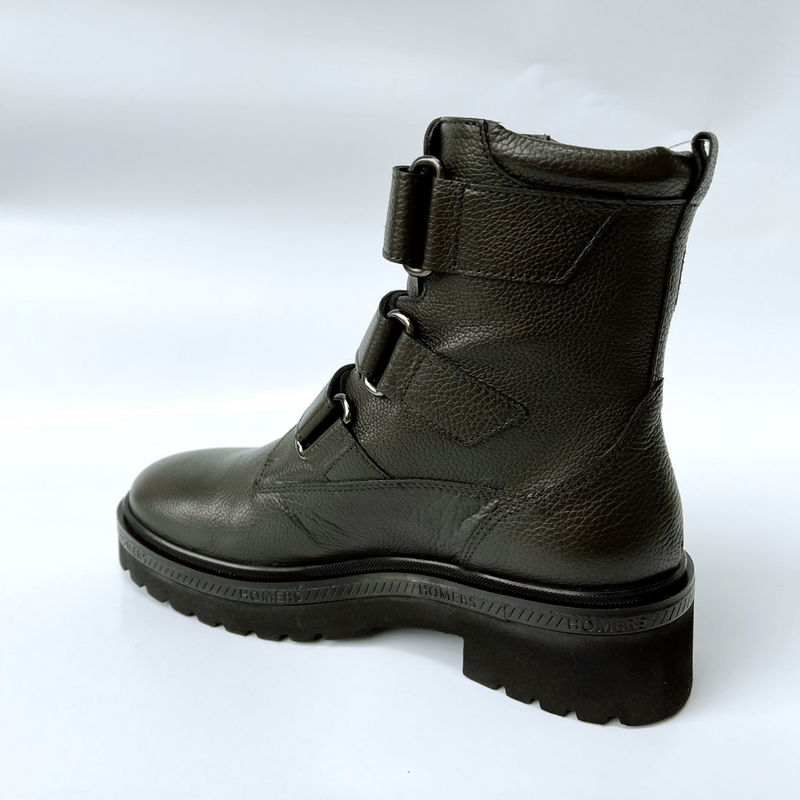 Flat ankle boots SIENA Bufalino Negro