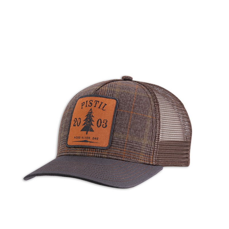 Burnside Plaid Hat in Gunmetal