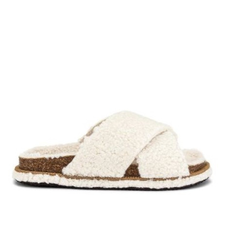 So Soft Faux Shearling Lined Sandal