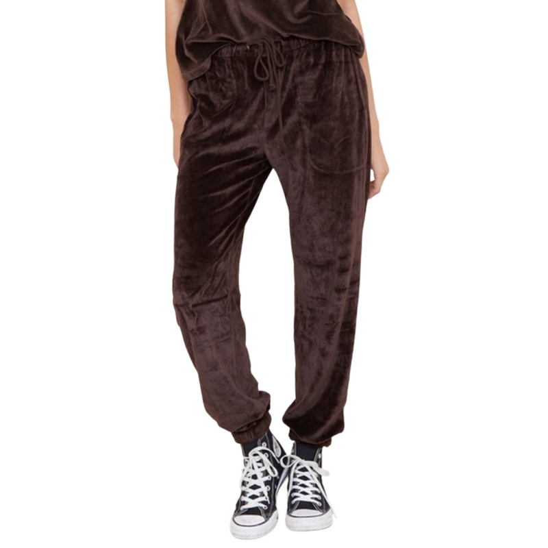Relaxed Jogger Pant in Dark Cacao 