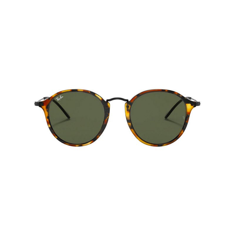 ray ban round tortoise
