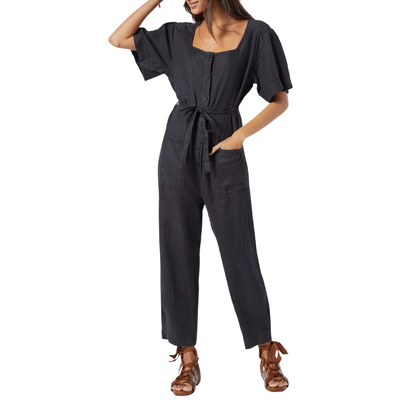 Viney Linen Jumpsuit