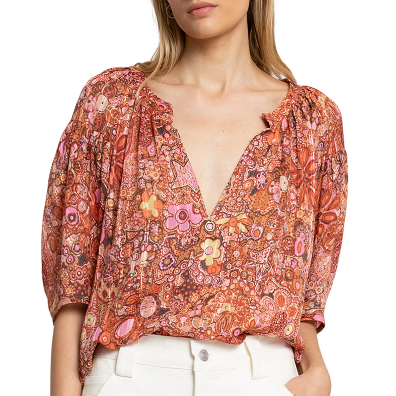 Julianna Top in Sorbet Multi 