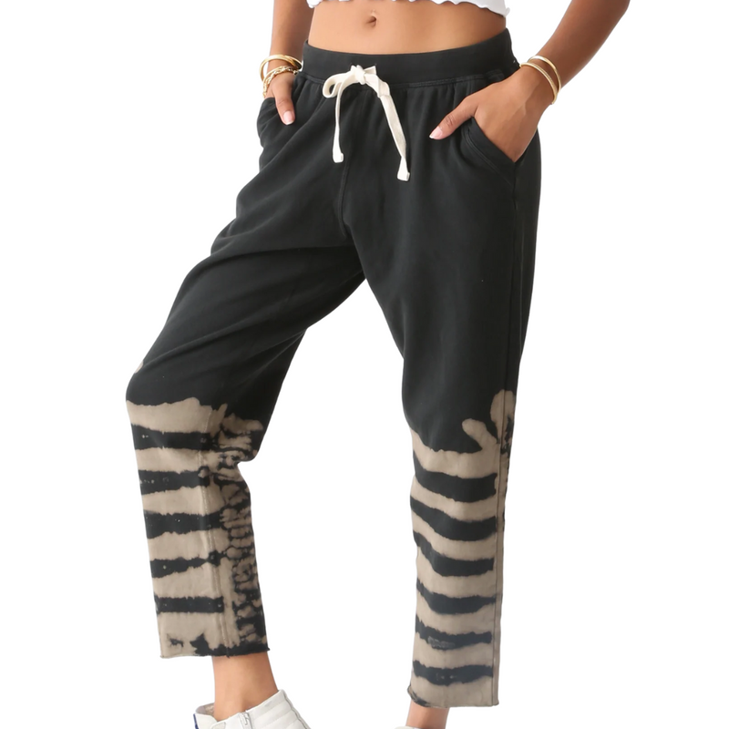 Dayle Pant in Onyx/Palo Santo