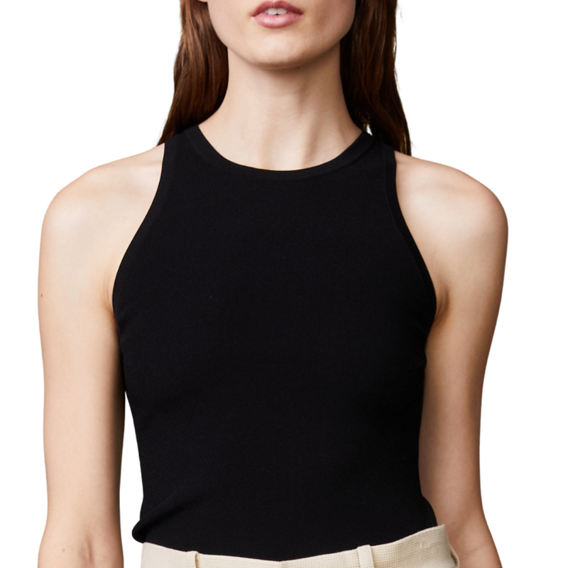 Seamless Tank in Black