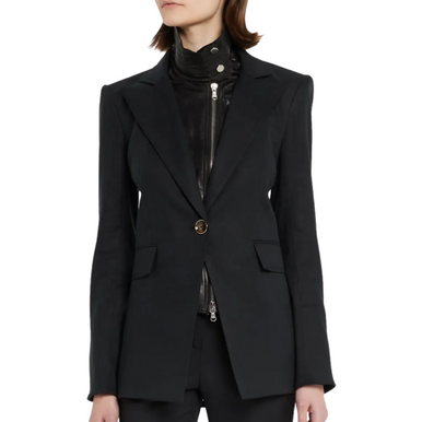 Veronica Beard Sedgwick Dickey Jacket in Black