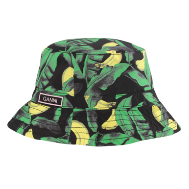 Bucket Hat in Black and Banana Online at Green Envy