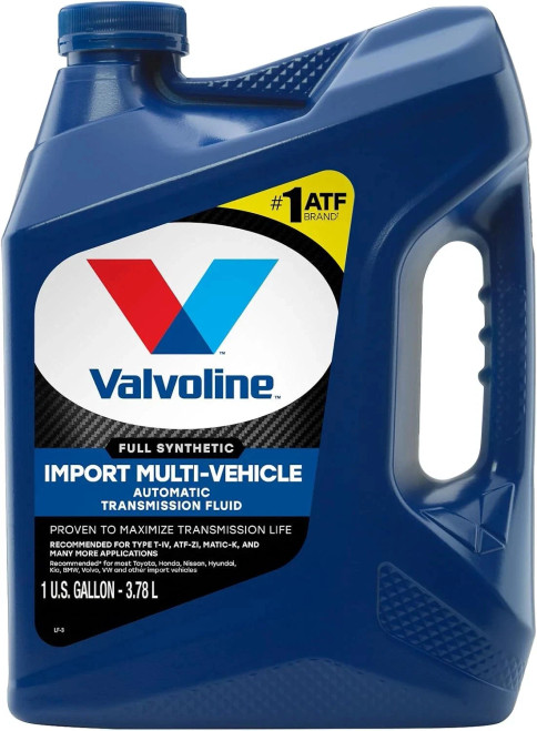 Valvoline Import Multi-Vehicle (ATF) Full Synthetic Auto Transmission Fluid 1 GA Valvoline Import Multi-Vehicle (ATF) Full Synthetic Auto Transmission Fluid 1 GA