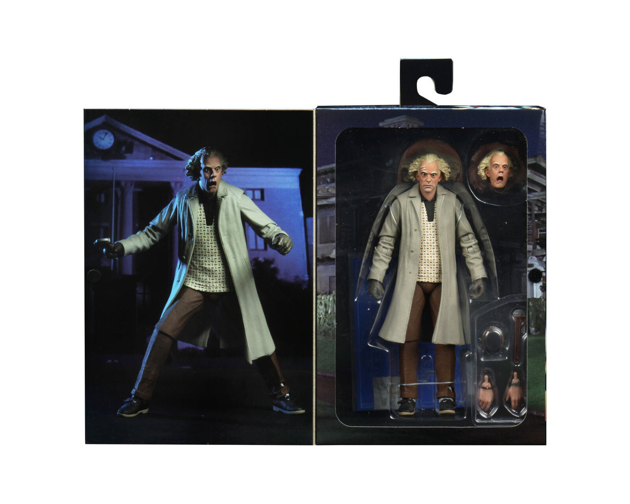 NECA 53614 Ultimate Doc Brown 7" Back To The Future BTTF I 1 Action Figure 2