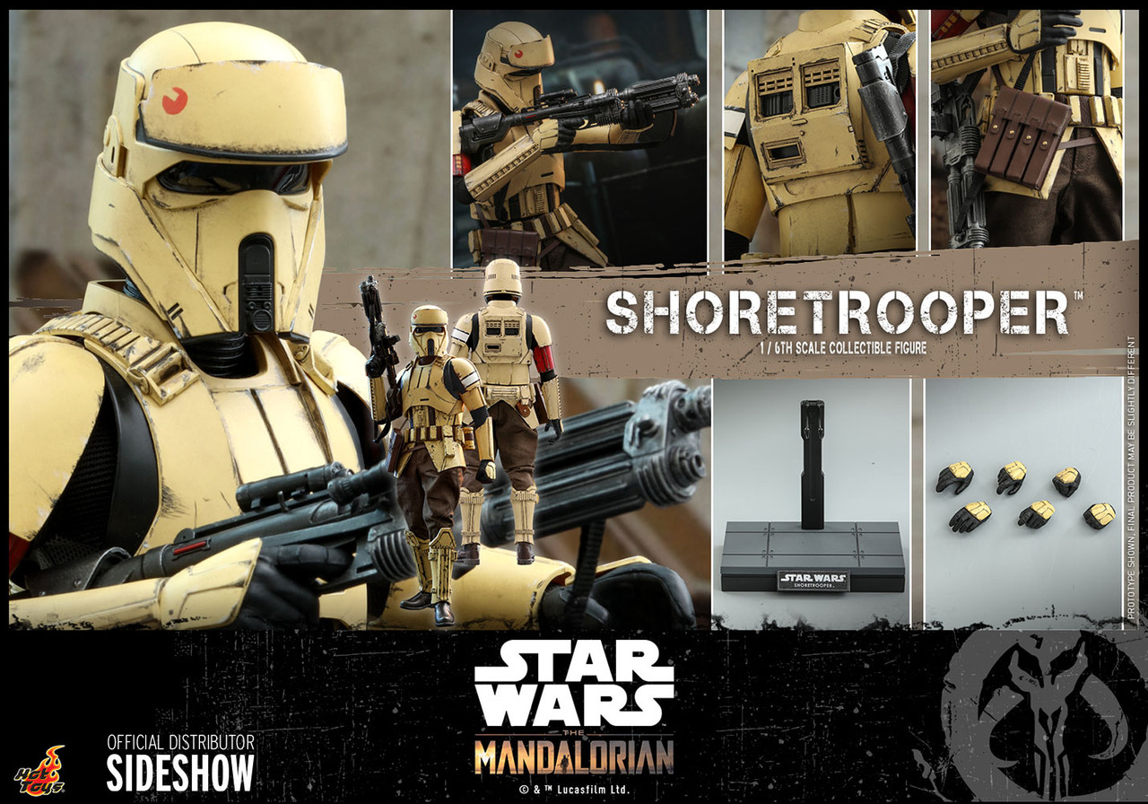 ホットトイズ１/６ スケールフィギュア　ショアトルーパーTMS031 Hot Toys 1/6 Shoretrooper Action Figure