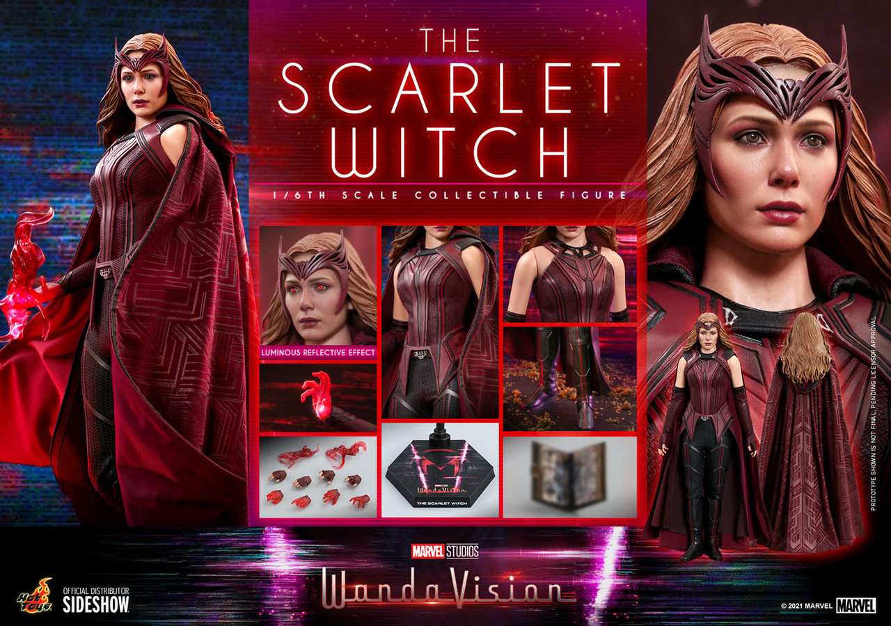 Hot Toys 1/6 TMS036 Scarlet Witch Action Figure 9