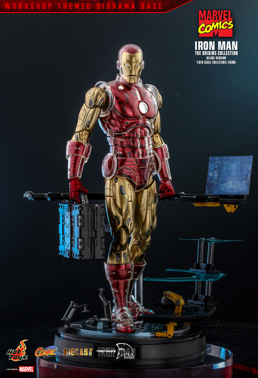 Hot Toys CMS08D38 Iron Man Origins Deluxe 1