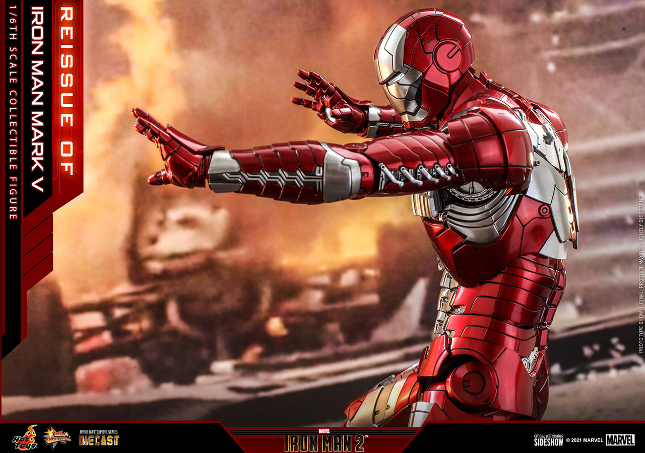 Hot Toys 1/6 Iron Man Mark V Figure