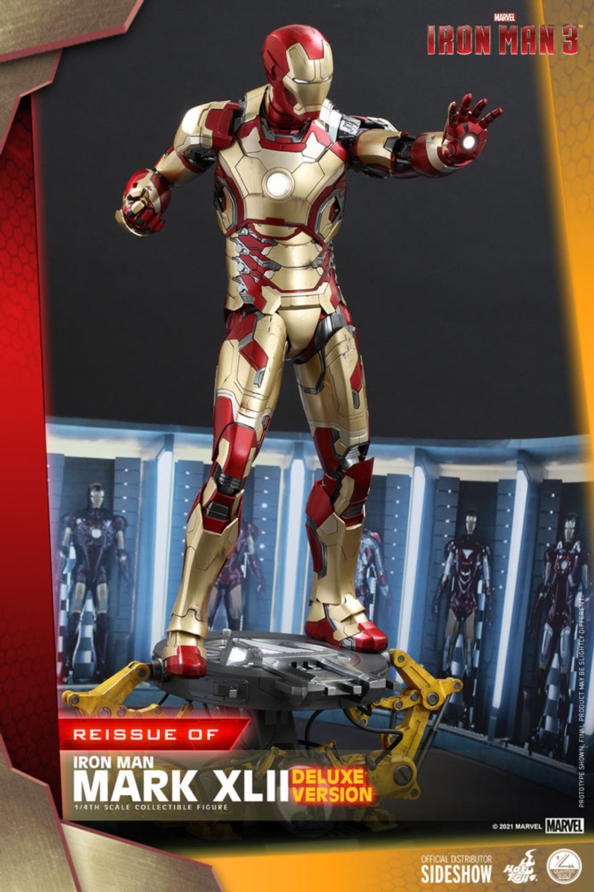 Hot Toys QS008 Iron Man Mark XLII Re-Issue 2