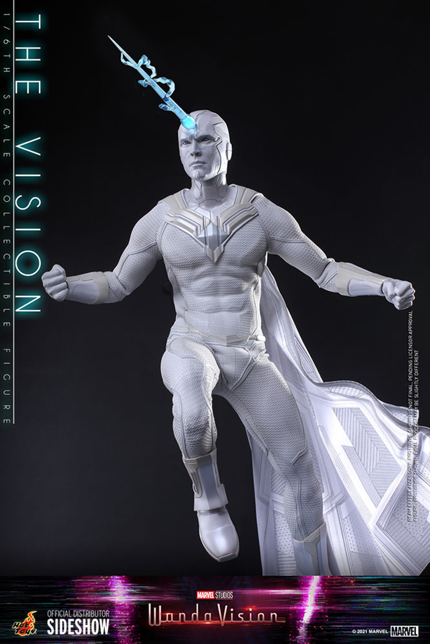Hot Toys 1/6 12" TMS054 White Vision Action Figure