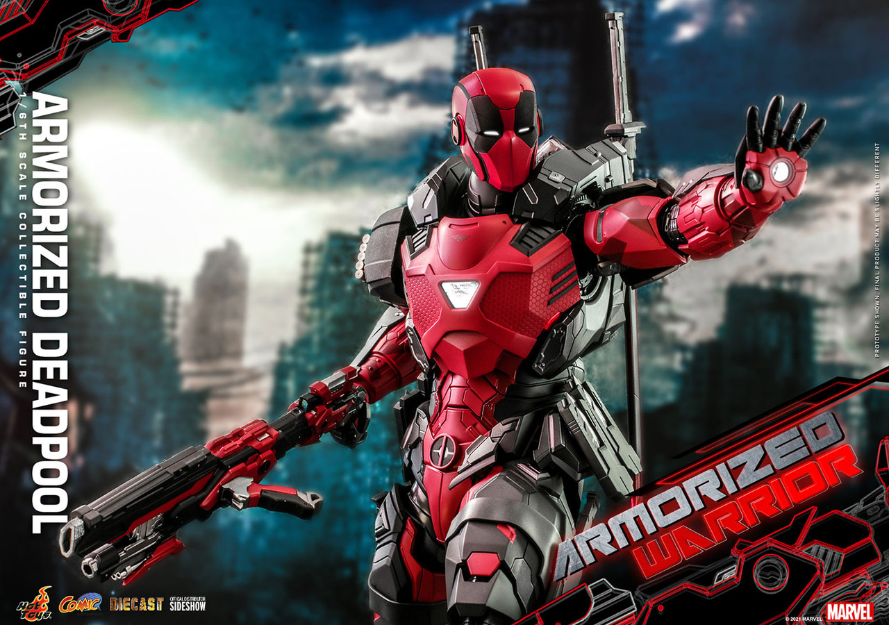 Hot Toys Armorized Deadpool - Marvel Comic