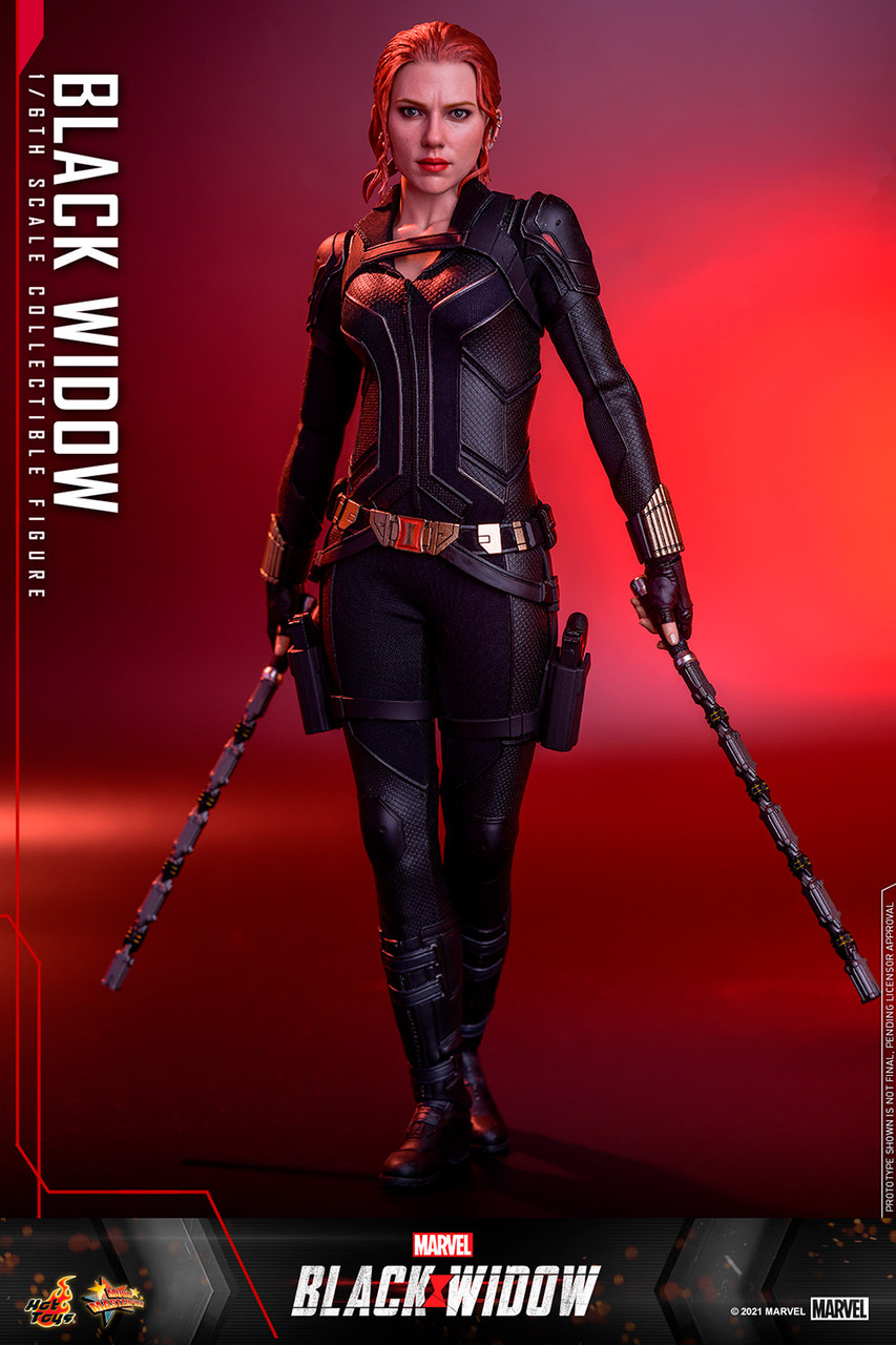 1/6 12インチ ミュリエル 限定300体ブラックカラーver Hot Toys 1/6 Black Widow Action Figure