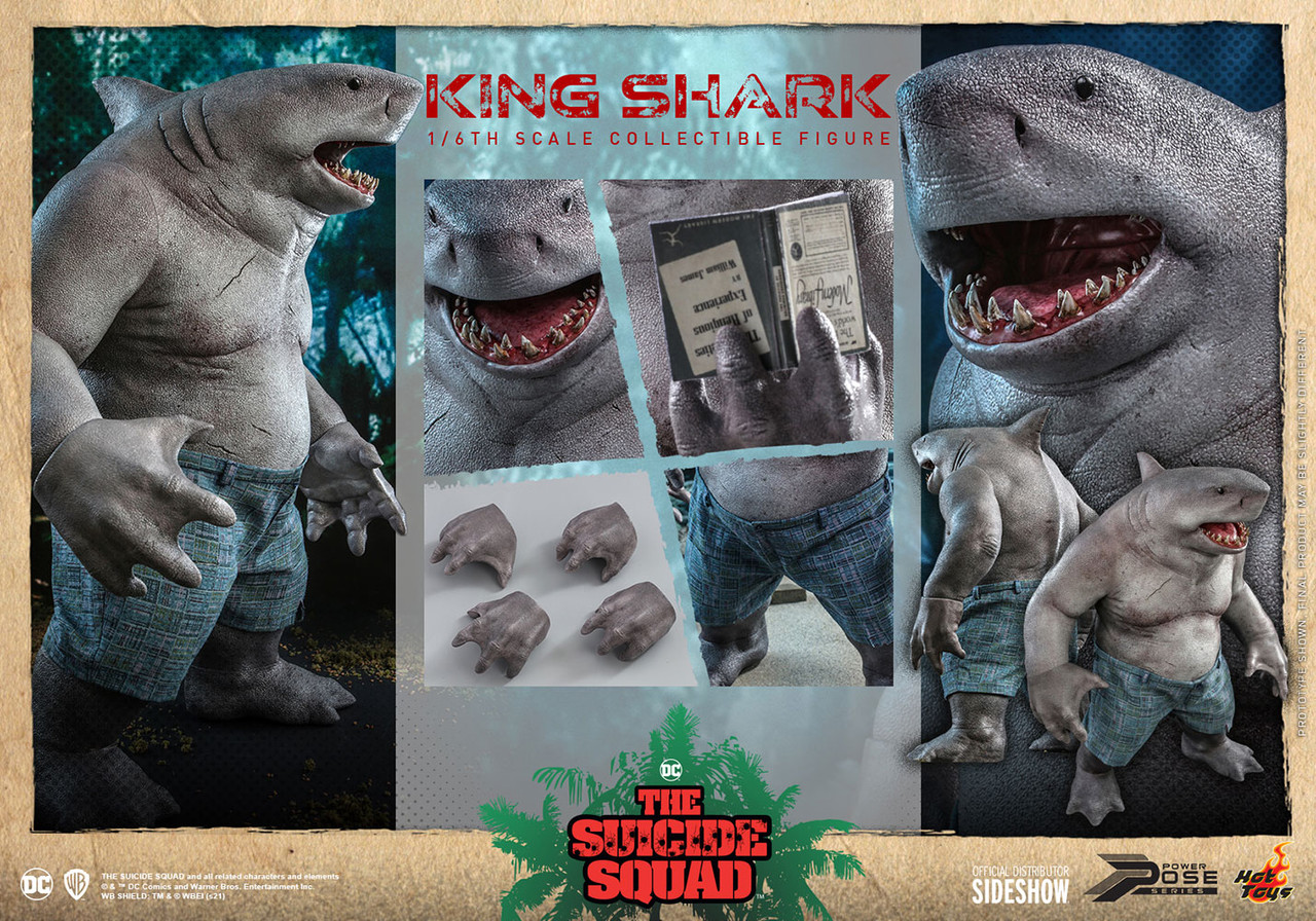 ホットトイズ キングシャーク Hot Toys 1/6 King Shark Suicide Squad Figure