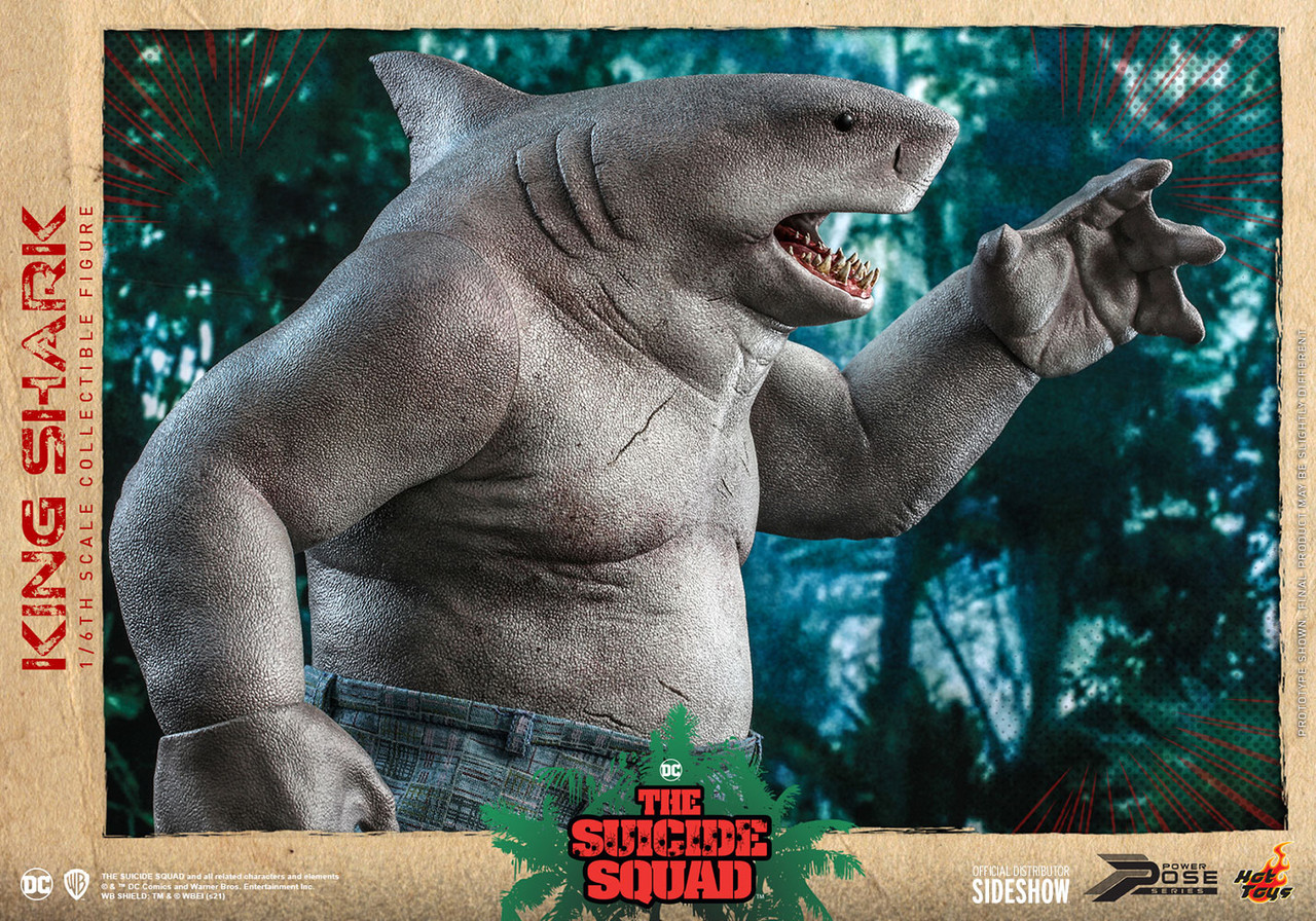 ホットトイズ PPS06キング・シャーク King Shark 1/6フィギュア Amazon.co.jp: パワー・ポーズ ザ・スーサイド・スクワッド “極