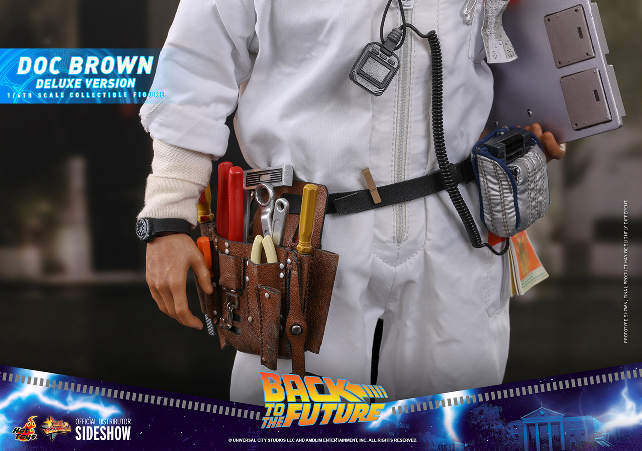 Hot Toys 1/6 Doc Brown Deluxe Action Figure MMS610 5