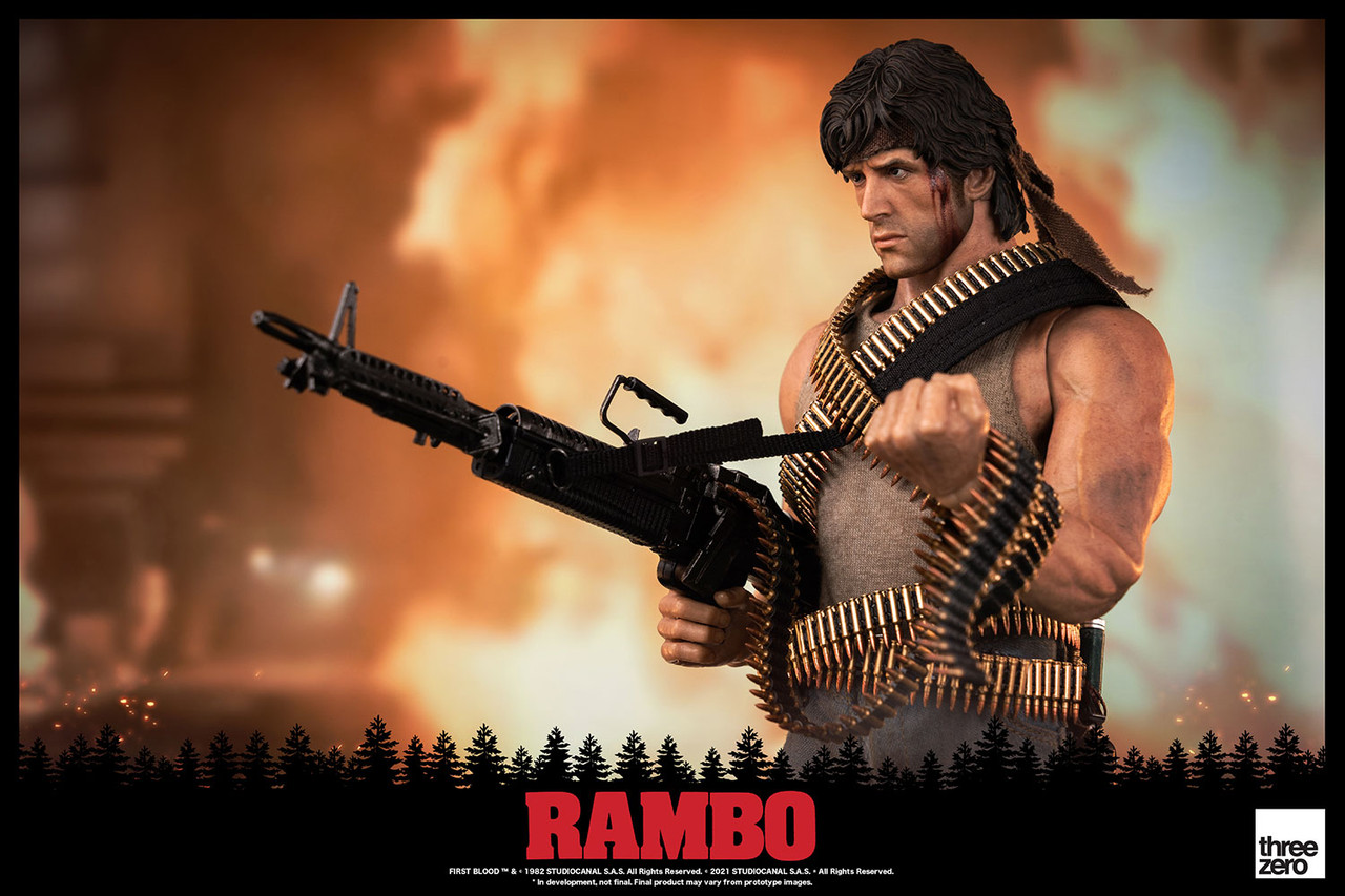 Threezero 1/6 Rambo: First Blood Action Figure 3Z02880W0 6
