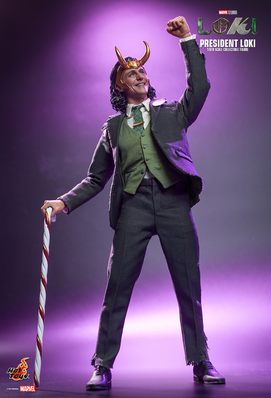 ホットトイズ TMS066 ロキ大統領 President Loki 1/6 Amazon.com: Hot Toys 1:6 President Loki - Loki : Toys & Games