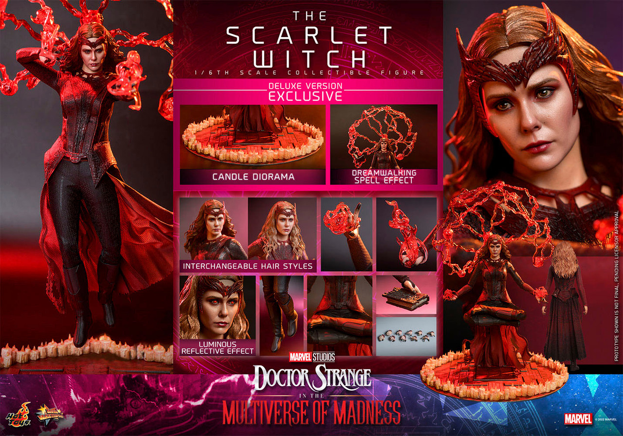 The Scarlet Witch 1:6 Scale Hot Toys – Stage Nine Entertainment Store