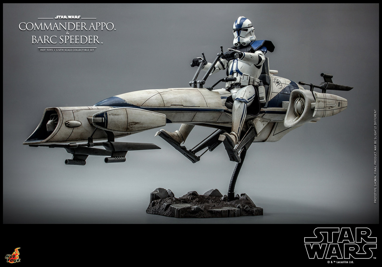 Hot Toys TMS076 Commander Appo with BARC Speeder 5