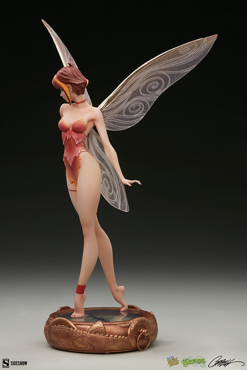 Sideshow Fairytale Fantasies Tinkerbell Fall Variant Statue Figure 2005054 4