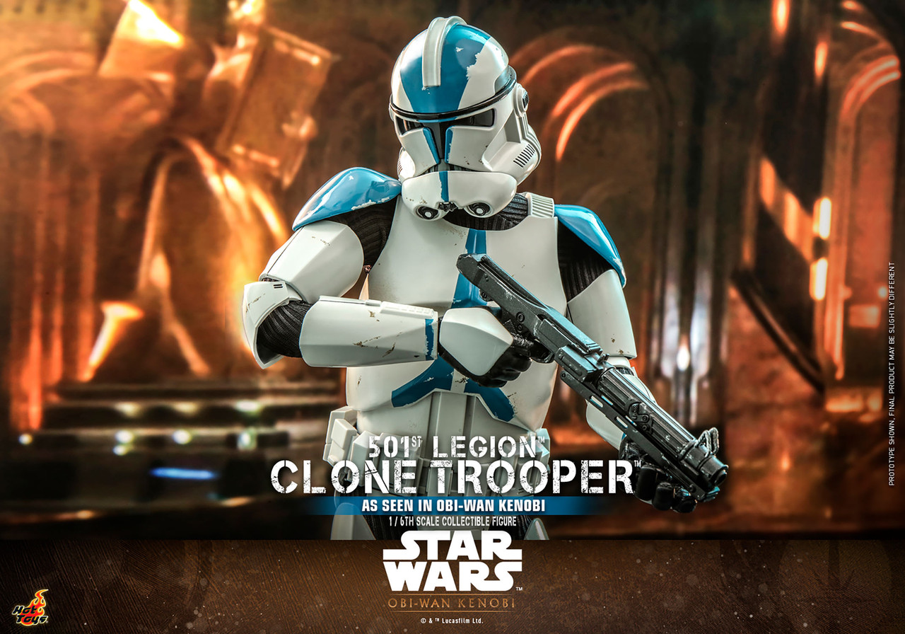 Hot Toys 1/6 501st Legion Clone Trooper Action Figure TMS092 5
