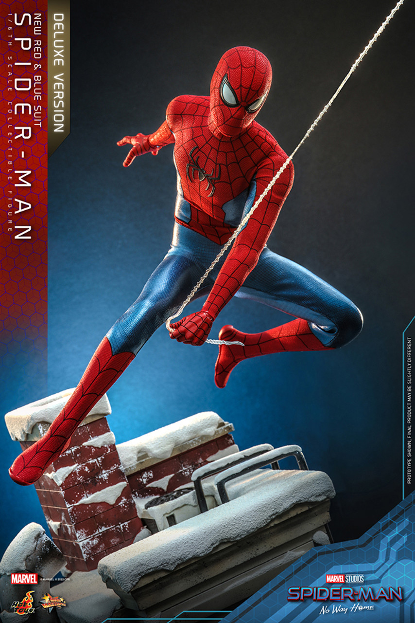Hot Toys MMS680 Spider-Man Red and Blue Suit Deluxe 2