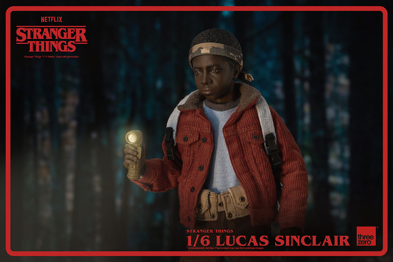 Threezero 1/6 Lucas Sinclair Action Figure 3Z0318 5