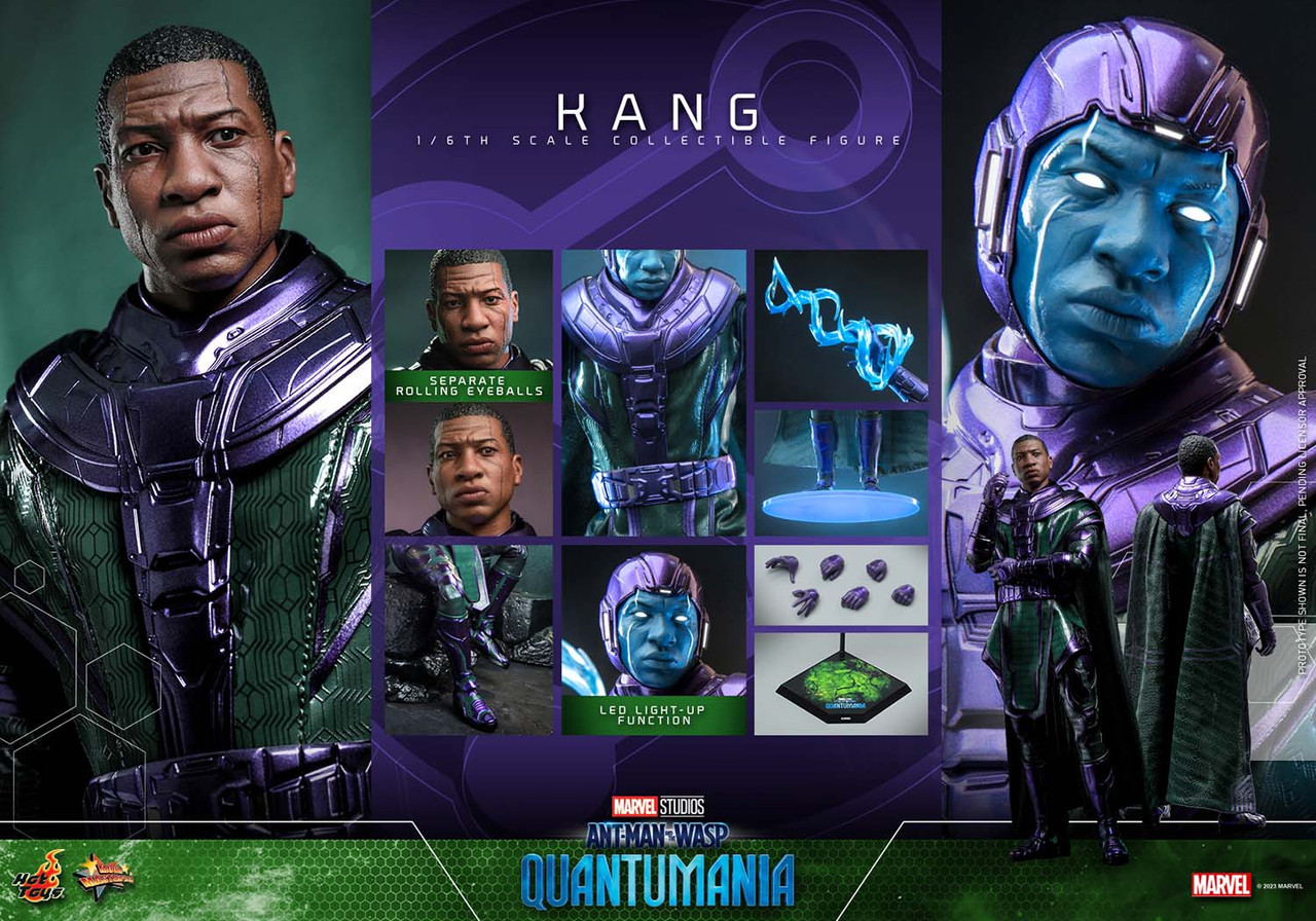 1/6 Sixth Scale Figure: Kang Ant-Man & The Wasp Quantumania Movie  Masterpiece 1/6 Action Figure by Hot Toys