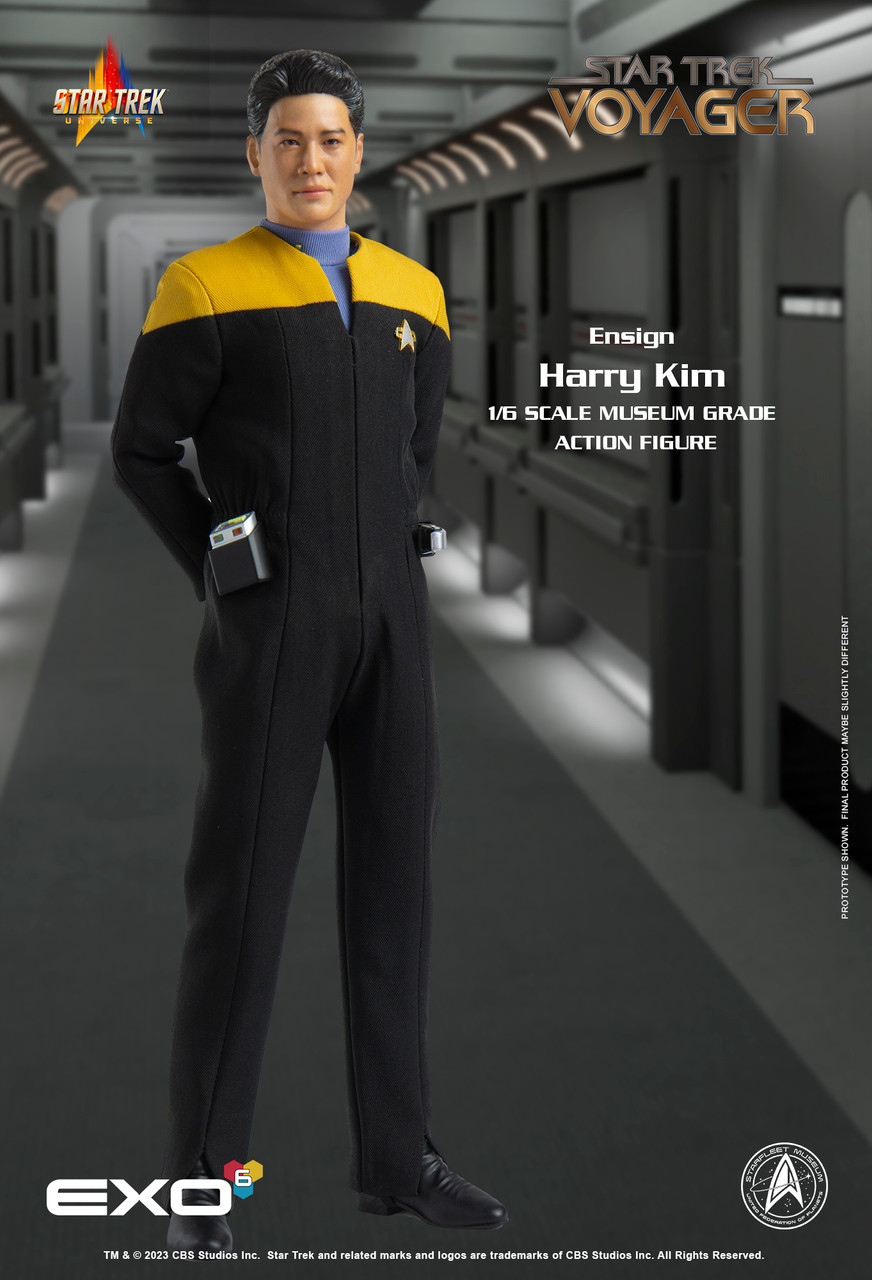 EXO-6 Star Trek 1/6 Ensign Harry Kim Voyager Action Figure EXO-01-062 2