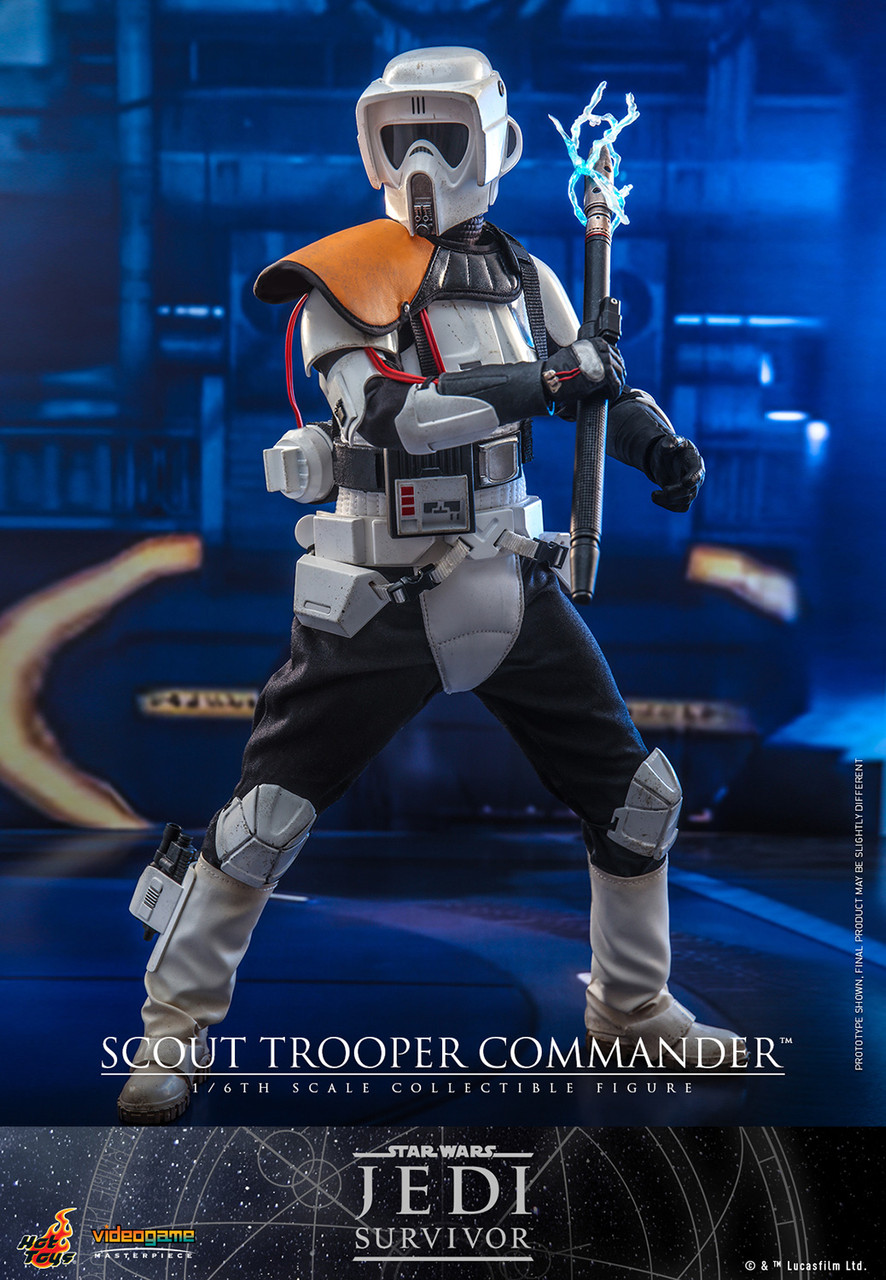 Hot Toys 1/6 Scout Trooper Commander "Jedi Survivor" VGM53 Action Figure 5