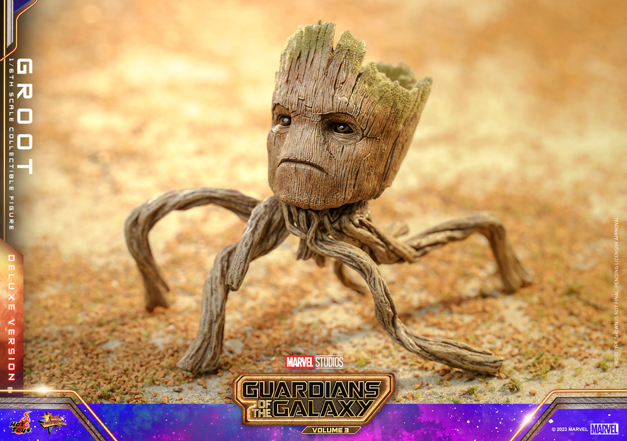 Hot Toys 1/6 Groot Deluxe GOTG Vol. 3 Figure