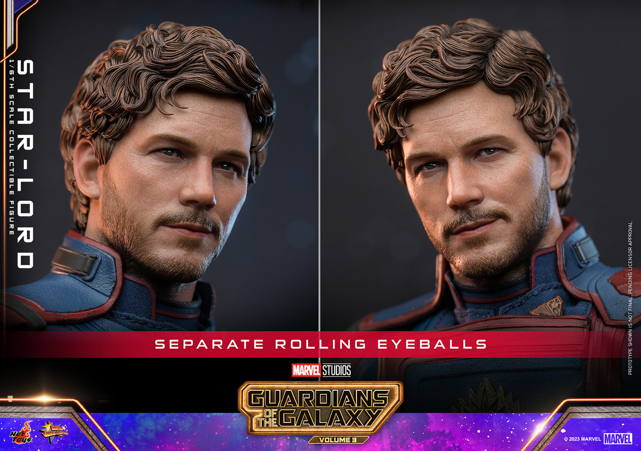 Hot Toys 1/6 Star Lord Guardians of the Galaxy Vol. 3 Action Figure 5