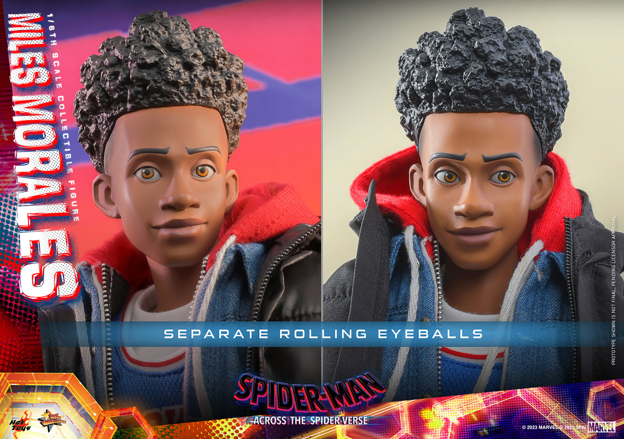 Hot Toys 1/6 Miles Morales MMS710 Spider-Man: Across the Spider-Verse Action Figure 6