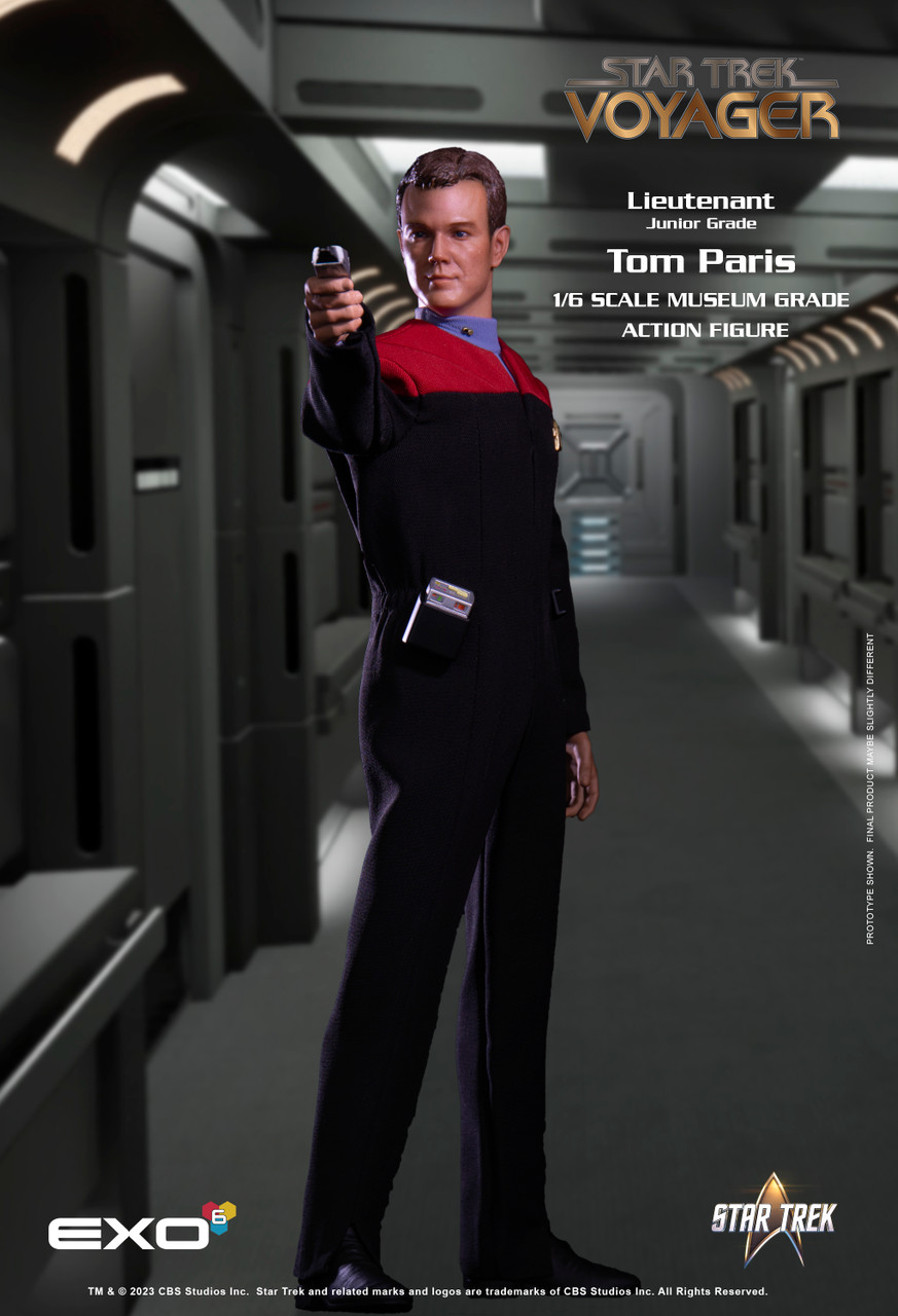 EXO-6 Star Trek 1/6 Lt JG Tom Paris Voyager EXO-01-063 Action Figure 4