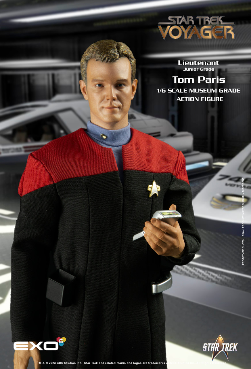 EXO-6 Star Trek 1/6 Lt JG Tom Paris Voyager EXO-01-063 Action Figure 2