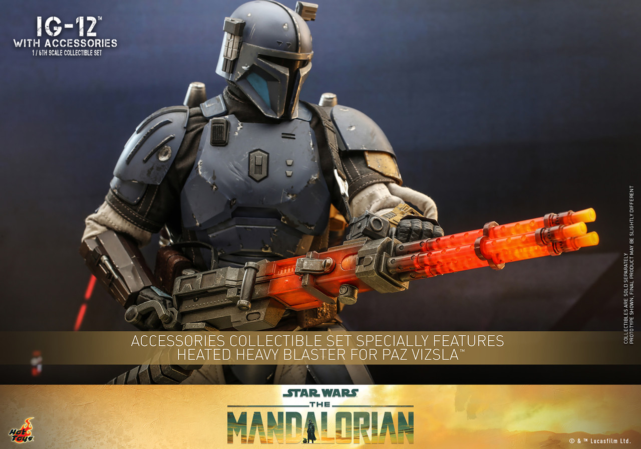 Hot Toys 1/6 IG-12 with Accessories
