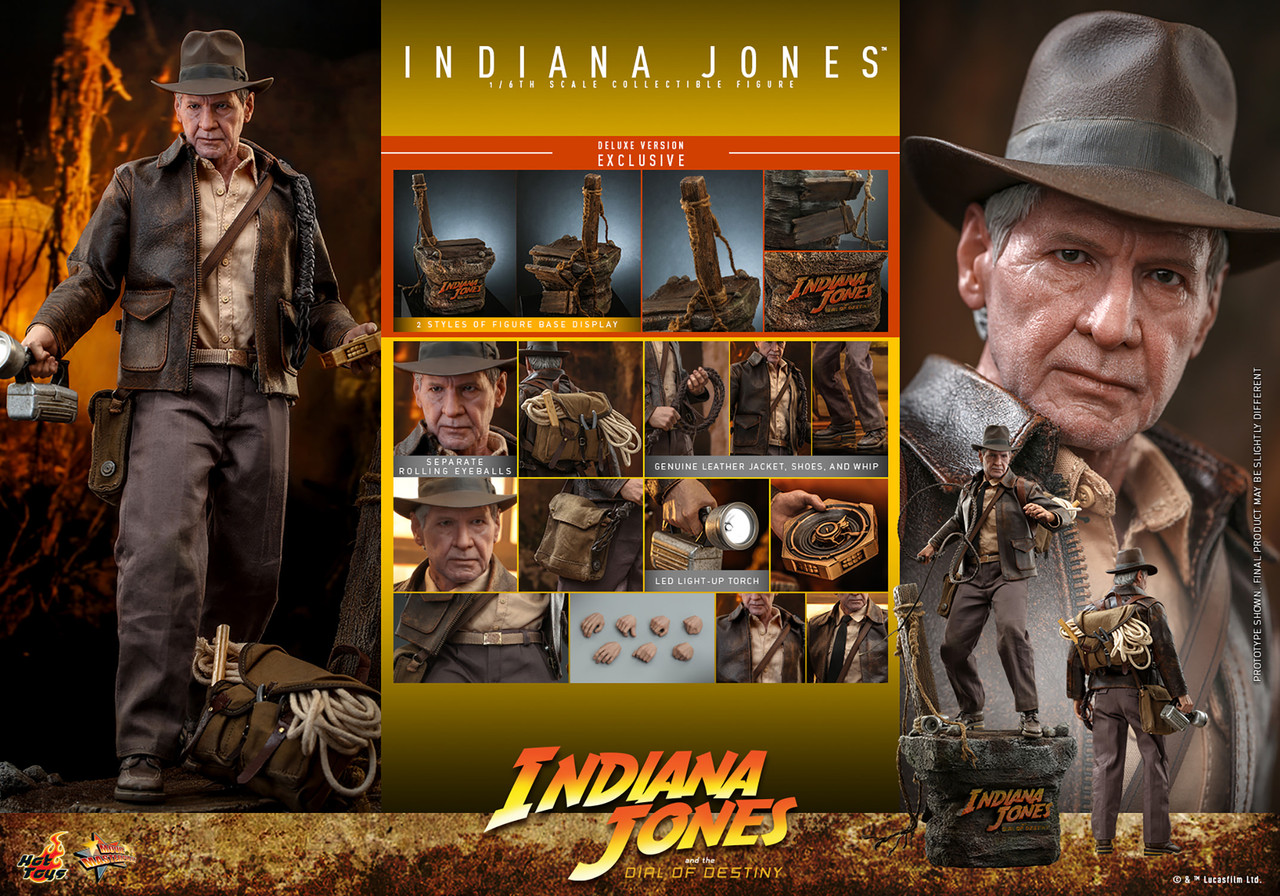 Hot Toys 1/6 Indiana Jones Destiny Deluxe Figure