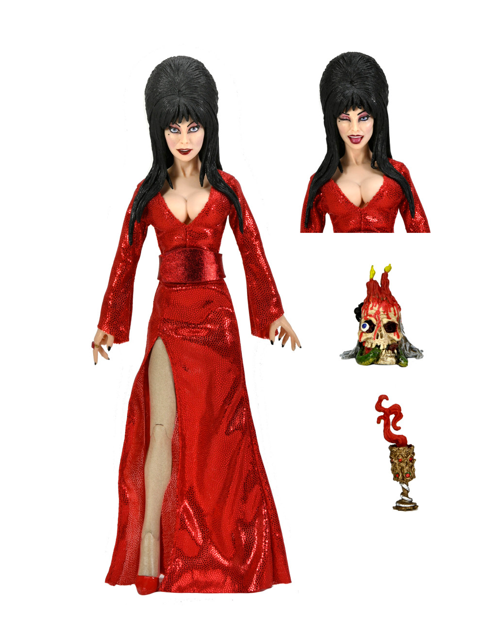 NECA 8" Cassandra Peterson as Elvira “Red, Fright, and Boo” Action Figure 56080 2