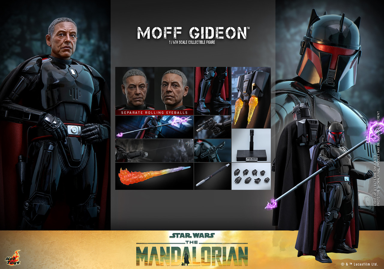Hot Toys 1/6 Moff Gideon Imperial Officer Disney+ Action Figure TMS107 9