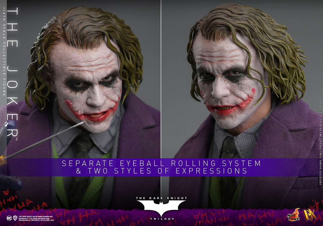 Hot Toys 1/6 The Joker The Dark Knight Heath Ledger Action Figure DX32 5