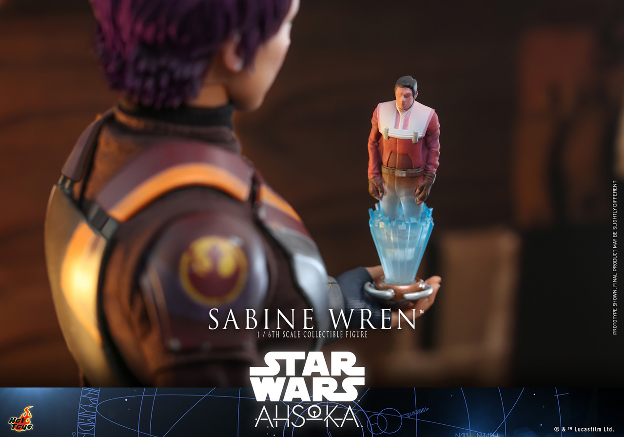 Hot Toys 1/6 TMS111 912687 Sabine Wren Ahsoka Action Figure 6