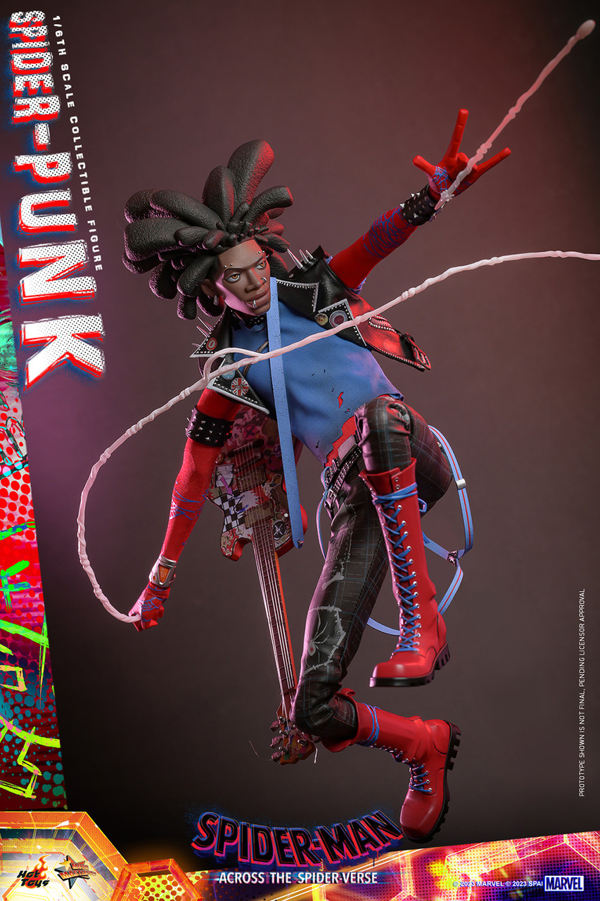 Hot Toys 1/6 MMS726 Spider Punk Action Figure 6