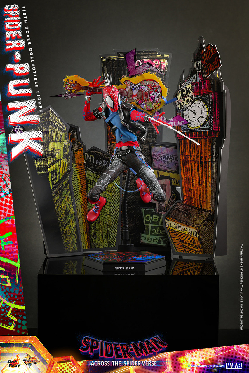 Hot Toys 1/6 MMS726 Spider Punk Action Figure 4