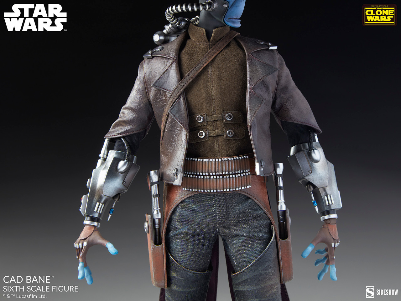 Sideshow 1/6 100474 Cad Bane Action Figure 6