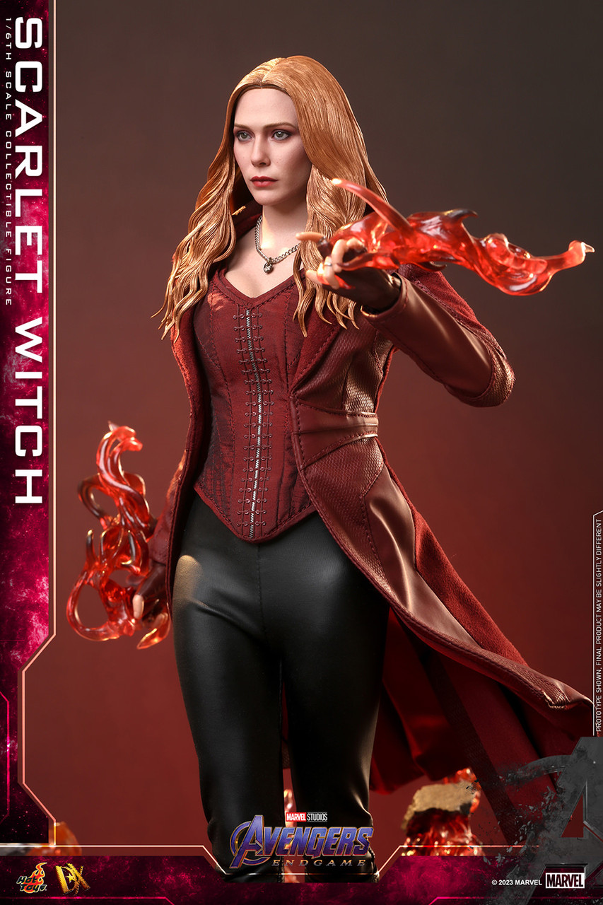 Hot Toys 1/6 DX35 Scarlet Witch Action Figure from Avengers Endgame 2